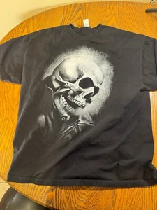 Vintage Ghost Rider Shirt AOP Marvel Mad Engine Comics Y2K Schädel Männer Gr. 2XL - Bild 1 von 3