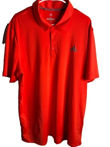 Adidas Golf S/S Polo Taglia XL Stetch Arancione - Foto 1 di 6