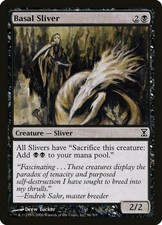 Basal Sliver: MtG Magic the Gathering Time Spiral Common