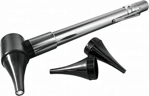 Third Generation Dr Mom Slimline Stainless LED Pocket Otoscope with Soft White N - Picture 1 of 6