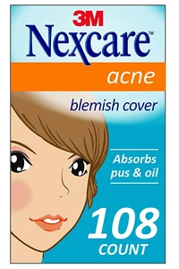 Nexcare Acne Cover, Skin Cover Absorbs Pus and Oil From Clogged Pores, Suitab... - Picture 1 of 8