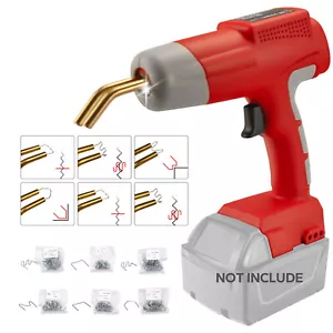 80W Plastic Repair Welding Kit for Milwaukee 18V Battery w/600PCS Hot Staples - Picture 1 of 14