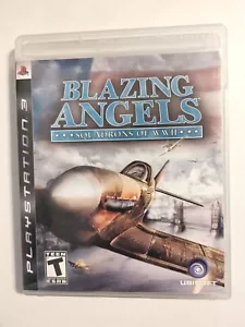 Blazing Angels Squadrons Of WWII CIB Sony PlayStation 3 PS3 World War II Tested! - Picture 1 of 4