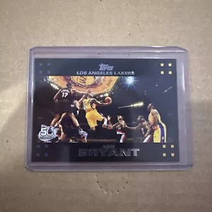 KOBE BRYANT 2007-08 TOPPS 50. JAHRESTAG LOS ANGELES LAKERS - Bild 1 von 2