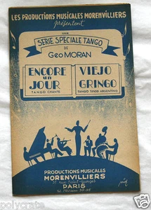 Partition musique Encore un jour Viejo Gringo Tango de Geo Moran - Picture 1 of 2