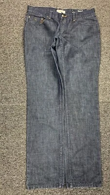 Lee Cooper Slim Jeans Mens W34 L34 Indigo Denim Dark Wash - Image 1 of 4