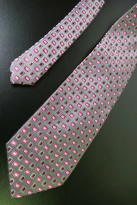 Tom Harrison* Krawatte * Schlips * tie * Binder * Seide* Seide* silk* grau rosa - Bild 1 von 5