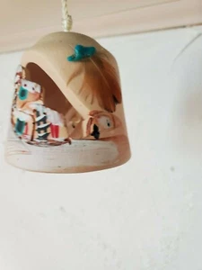 Handpainted Southwest Pottery Bell Chime (Tesa) - Picture 1 of 19