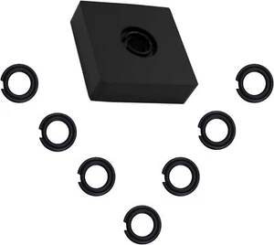 (7 Sets) 3/8" Impact Retaining Ring Clip Friction Ring Hog Ring with O-Ring for - Picture 1 of 4