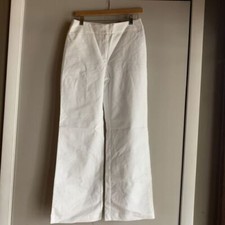 Chico Off White Cuffed Dress Pants Women s