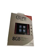Eclipse V180 PL 8GB MP3/Video Player (Pink) 1.8” Color Display. Brand New