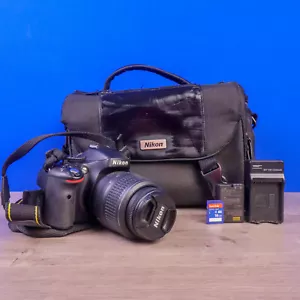 Nikon D5100 16,2 megapixel fotocamera reflex digitale obiettivo 18-55 mm custodia caricatore memoria 32 GB ecc - Foto 1 di 11