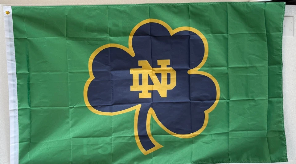 Notre Dame Fighting Irish NCAA Football 3x5 Ft Flag Dorm Banner Wall Decor - Image 1 of 1