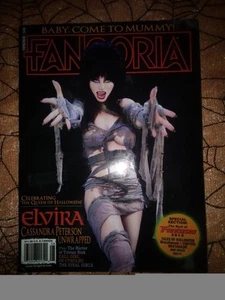 ELVIRA - CASSANDRA PETERSON UNWRAPPED! 2015 FANGORIA #344 - Picture 1 of 4
