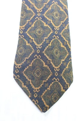 VALENTINO 100% SETA SILK TIE CRAVATTA NECKTIE MADE IN ITALY VINTAGE CLASSIC - Imagen 1 de 4