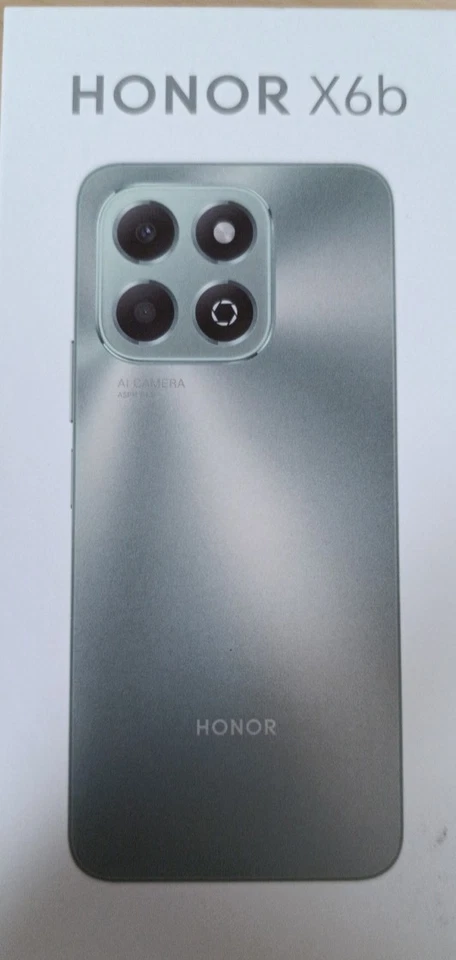 HONOR X6b Smartphone Android 14 Dual SIM NFC 128GB ROM 4GB RAM - Nero Black - Immagine 1 di 1