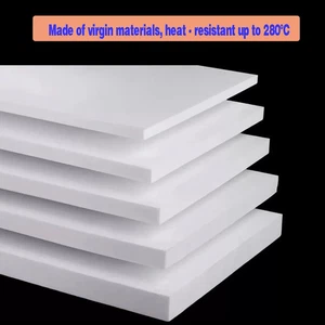 THK 0.2-30mm PTFE Sheet High Temperature Resistant Square PTFE Plate Board - Picture 1 of 6