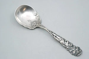 Raphael by Alvin Sterling Silber 5 7/8" Zuckerlöffel 41g Jugendstil Mono "LLD" - Bild 1 von 7