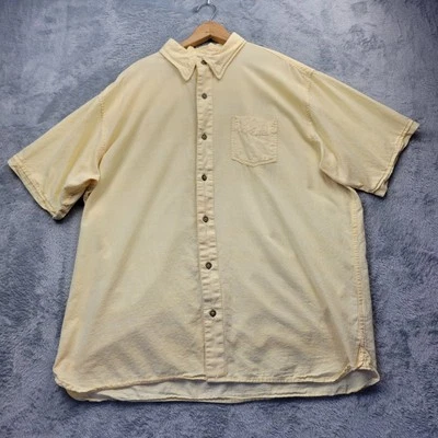 Bob Timberlake Mens Shirt Size XL Button Up Yellow  - Image 1 of 4