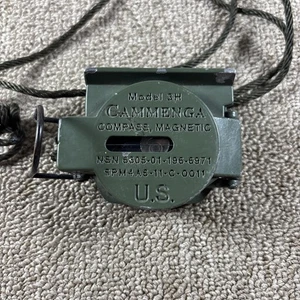 Cammenga Model 3h Tritium Lensatic Compass Olive Drab US Military Issue - Bild 1 von 8