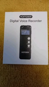 Digital Voice Recorder, Homder USB Professional Dictaphone Recorder MP3 Player - Picture 1 of 7