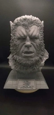 1/1 Scale Curse Of The Werewolf Resin Bust  - Image 1 of 4