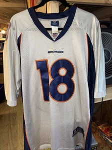 LNC Vintage Peyton Manning Denver Broncos Trikot Reebok On Field Gr. 56 (2XL) - Bild 1 von 5