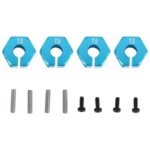 RC Blau Aluminium 7.0 Rad Sechskant 12Mm Antrieb mit Stiftschrauben 4P HPI5755 - Afbeelding 1 van 6