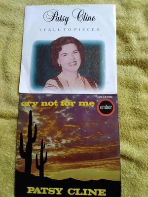 PATSY. CLINE  1 Ep.    CRY. NOT FOR ME.  CAT No EMB. ER. 4552. &  crazy. - Image 1 of 2
