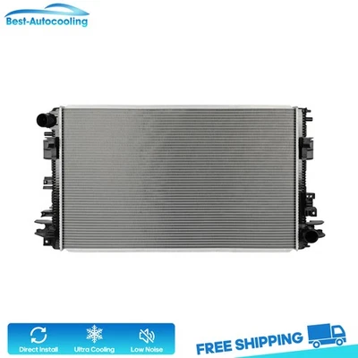 13871 Aumimum Radiator Core Fit For 2019-21 2022 2023 Ram 3500 2500 6.7L Diesel Foto 1 de 4