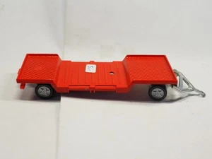 SIKU 2680 Transportanhänger Tieflader 2-Achsig/Deichsel ROT TOP - Bild 1 von 2