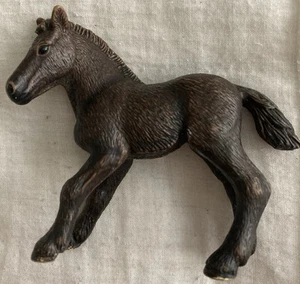SCHLEICH 2007 Dark brown foal Pony Horse 3” Adorable - Imagen 1 de 6