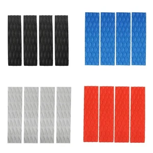 4Pcs Surfboard Traction Pad NonSlip Front Tail Pad for Skimboards, Shortboards - Picture 1 of 12