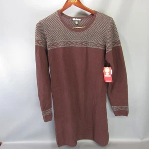 Vestido Sherpa Adventure Gear Maya Textura Tejido Manga Larga Reciclado XL NUEVO CON ETIQUETAS - Imagen 1 de 10