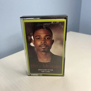 Bitty Mclean Dedicated To The One I Love CASSETTE SINGLE Dub Downtempo Reggae - Picture 1 of 3