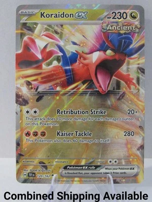 Koraidon ex 120/162 SV05: Temporal Forces NM Holo English 10537 - Image 1 of 2