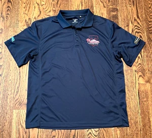 Philadelphia Phillies Grounds Crew Polo Shirt Citizens Bank Park XL Authentic - Imagen 1 de 5