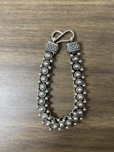 Brazalete de eslabones con racimo de burbujas de plata esterlina BA 925 Suarti Bali 26dwt 40 gramos - Imagen 1 de 4