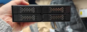 Icy Dock ToughArmor MB607SP-B 4 x 2.5" SAS/SATA HDD/SSD Mobile Rack 5.25" Bay - Picture 1 of 13