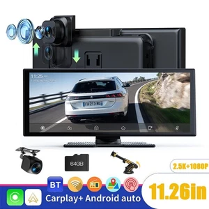 2.5K Dash Cam 11.26" Autoradio Radio Wireless Apple Carplay & Android Auto 64GB - Bild 1 von 9