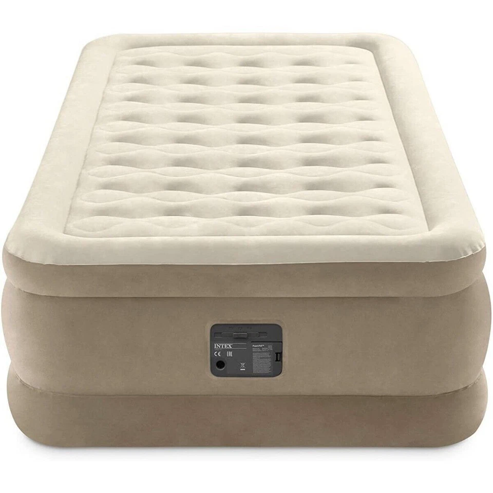 Intex 64426ND Airbed Dura-Beam Ultra Plush Materasso Singolo - Beige
