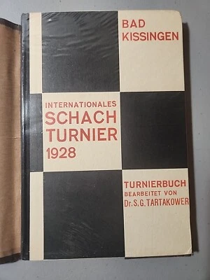 DAS GROSSE INTERNATIONALE SCHACHMEISTERTURNIER IN BAD KISSINGEN 1928 - Image 1 of 4
