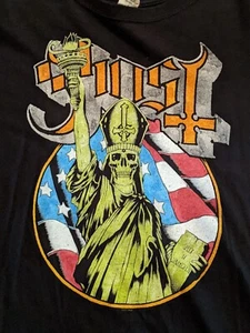 Ghost 1st US Tour and Show ever XL never worn XL 2 sided one owner pics rare! - Picture 1 of 6