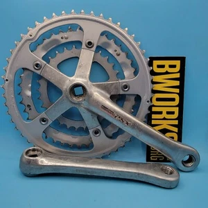 Shimano RSX FC-A417 Square Taper Crankset 175mm 52/42/30t 110/74 BCD 5 Bolt b17 - Picture 1 of 9