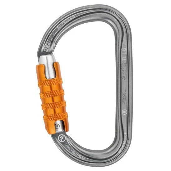 Petzl M34â a TL AM D Asimmetrico Moschettone in alluminio dimensioni Triact-lo