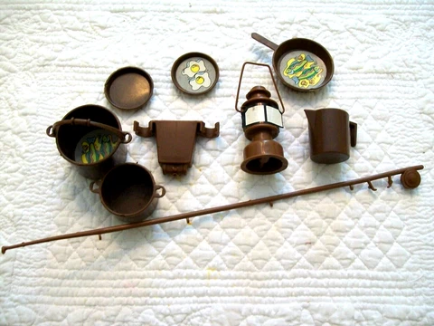 MATTEL BIG JIM 1971    BROWN  POTS AND PANS          CLEAN    LOOK! Cover