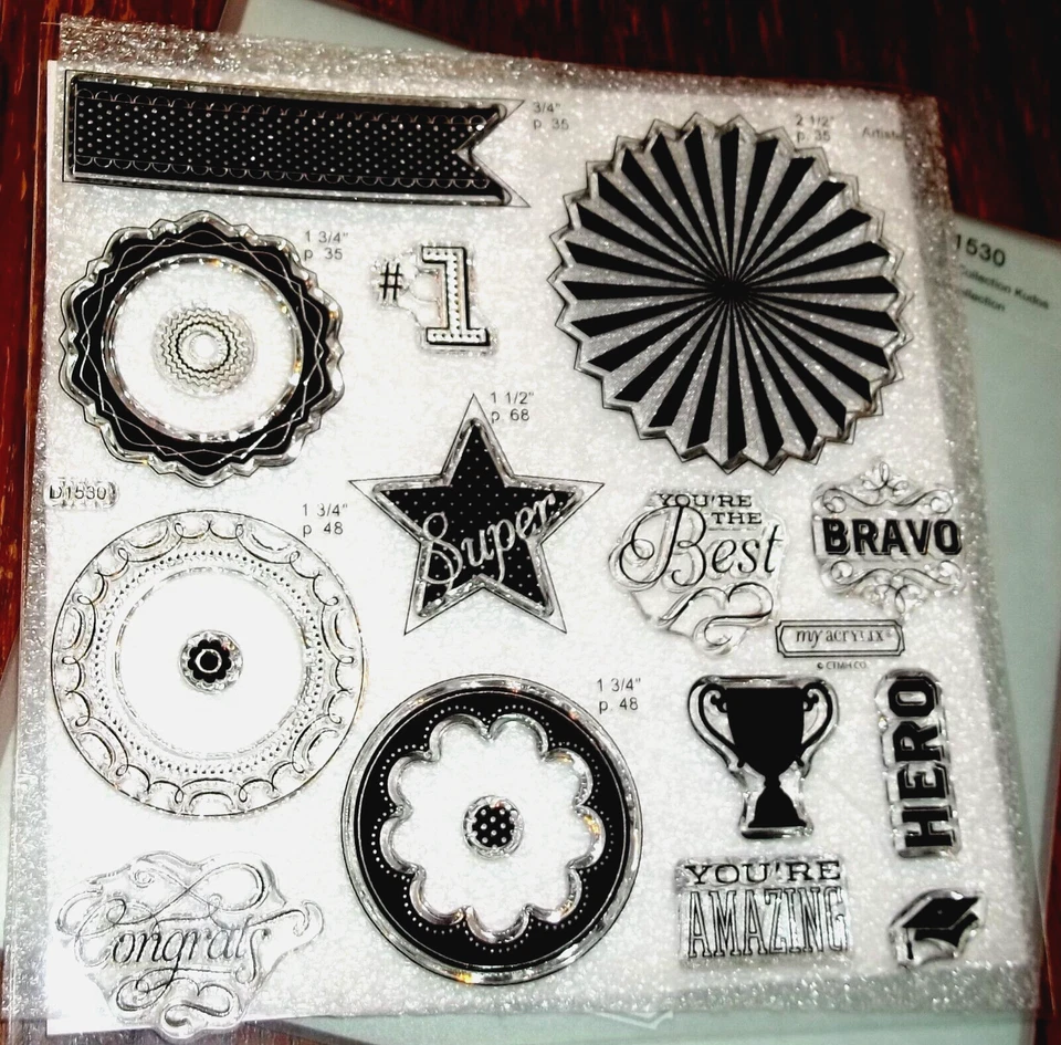 CTMH D1530 FELICITACIONES ~Eres el mejor, felicidades, TROFEO, eres increíble, BRAVO, HÉROE Foto 1 de 1