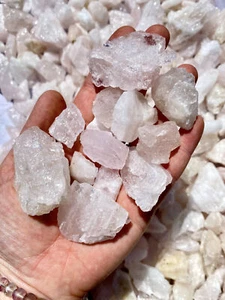 Raw Morganite Crystal - Grade AB, Natural Morganite from Brazil - Picture 1 of 10