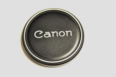 Canon push-on 60mm metal front lens cap for 58mm filter. READ. - Image 1 of 3