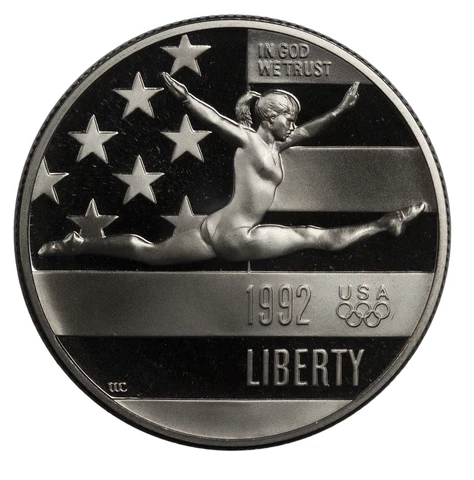 1992 Olympic 50c Proof Commemorative Half dollar Cover